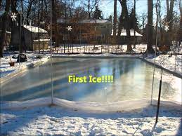 How To Build A Backyard Ice Rink Backyard Ice Rink Backyard Hockey Rink Outdoor Rink