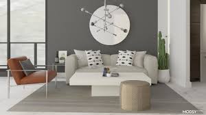 It has to be bright and airy, instead. Grey Minimal Living Room Minimalist Style Living Room Design Ideas