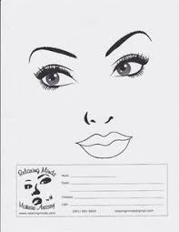 338 Best Face Chart Images Face Makeup Face Charts