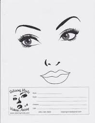 338 Best Face Chart Images Face Makeup Face Charts