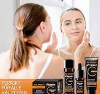 Dr. Davey Vitamin C Complete Facial Care Kit 4-in-1 Anti-Aging Set with  face cream, Serum, and Clear Dark Spots, Whitening : Amazon.ae: Beauty