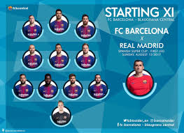 ⚽️ official profile of real madrid c.f. Barcastuff On Twitter Graphic Barcelona Xi Vs Real Madrid Fcblive Via Fcbinsider En