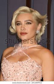 Los Angeles Jan 9 Florence Pugh Stock Photo 2411049913
