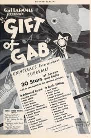 The kids had a gift for him too, a tee shirt with 'baseball. Gift Of Gab 1934 Imdb