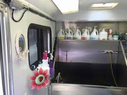 So remember to call lilo's for your dog grooming services, we make the difference. Adorable Setup For Small Mobile Grooming Trailer Pet Grooming Salon Dog Grooming Salons Dog Grooming Business