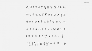 Student handouts (k to 12th) this website offers manuscript and cursive worksheets, as well as, downloadable copywork workbooks. Kurt Cobain And David Bowie S Handwriting Feature In New Typeface Series