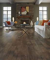 Nice Balance Of Contemporary Furniture And A Rustic Floor Wood Floors Wide Plank Rustic Flooring Vinyl Wood Planks