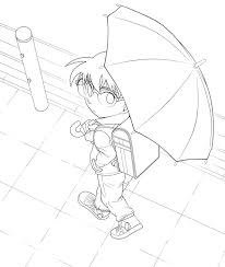 رسومات تلوين للمحقق كونان صور رائعة للتلوين لعشاق المحقق كونان رسومات تلوين مذهلة anime art art detective conan drawing