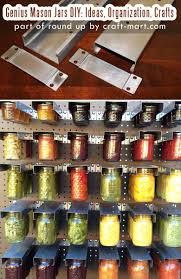 For this mason jar diy idea, paint a collection of mason jars with chalk paint and you have got yourself some gorgeous, inexpensive bathroom storage. Simply Genius Mason Jars Diy Ideas Organization Crafts Craft Mart