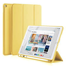 Ipad 6th generation case cute. Amazon Com Gudou New Ipad 2017 2018 Trifold Smart Case With Pencil Holder Ultra Slim Premium Pu Leather Soft T Cute Ipad Cases Ipad Accessories Ipad Pro Case