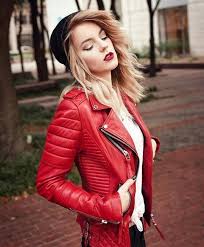 Women S Genuine Lambskin Leather Jacket Motorcycle Real Slim Fit Biker Jacket Eleganceleathers Eba Fitted Biker Jacket Black Motorcycle Jacket Leather Jacket