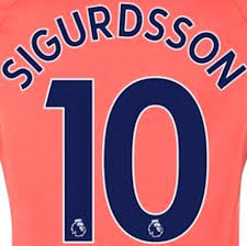 Ac milan away jersey 2020/21. 2019 20 21 Everton Away Shirt Sigurdsson 10 Official Football Name Number Set