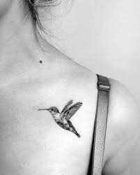 Realistic hummingbird tattoo black and grey. Top 100 Best Hummingbird Tattoos For Women Charming Bird Designs