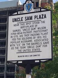Read the Plaque - Uncle Sam Plaza
