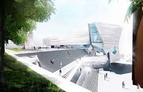 Architecture firm morphosis has designed a building with slanted walls for the headquarters of athletic clothing brand lululemon in vancouver , canada. è°·å¾·è®¾è®¡ç½'