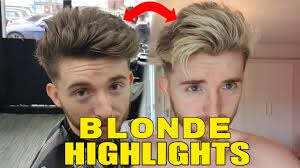 Cool brown hair with icy blonde highlights. Blonde Highlights For Men And How I Did It Youtube
