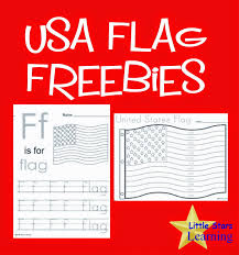 Flag Day W Printables Memorial Day Activities Preschool Lesson Plans Free Flag Printables