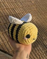I'll leave the picture here for inspiration, but, at least for now, there is no pattern available. Shinays Crazy Creations Crochet Artist On Twitter More Super Soft Plushies Just Like My Bee Keyrings But Bigger Softer And Much More Cuter Will Be Up On My Etsy