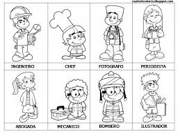 Los mejores dibujos para colorear e imprimir con los niños. Profesiones Y Oficios Para Colorear Y Pintar El Dia Del Trabajador Imagenes Para Descargar Y Pintar Colorear Imagenes