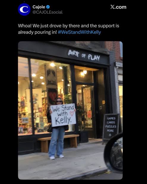 Kelly Clarkson is calling out a Brooklyn store after being 'treated li... |  art of play brooklyn ny | TikTok