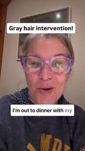 Alison from Couples Therapy. Gray hair intervention from lifelong friends  keeping it real! Your thoughts gray or not? #itsrodandalison  #couplestherapy #couplestherapyshowtime #bestfriends #grayhair ...