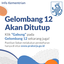 Bismillah, maka program kartu prakerja tahun … Gelombang 12 Kartu Prakerja Akan Ditutup Dinas Tenaga Kerja Penanaman Modal Dan Pelayanan Terpadu Satu Pintu Kota Malang