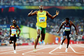 He is a world record holder in the 100 metres, 200 metres and 4 × 100 metres relay. Jamaica S Usain Bolt Breaks World Record In 200 Gets Sprint Double New York Daily News
