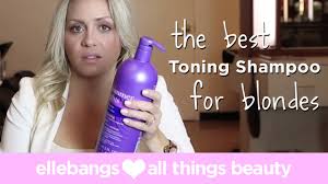 You might have heard about purple shampoo and toning products before, but do you know why blondes need them? The Best Toning Shampoo For Blondes Youtube