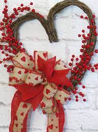 90 Easy Dollar Store Diy Valentine S Day Wreath Ideas That Will Make Your Front Door Speak Romantic Verses Hike N Dip Valentine Wreath Diy Diy Valentines Day Wreath Valentine Day Wreaths