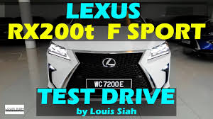 Check spelling or type a new query. Lexus Rx200t F Sport 2017 Test Drive Review Malaysia Lexusrxmalaysia Lexusrx200tmalaysia Youtube