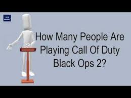 How Many People Are Playing Call Of Duty Black Ops 2 Youtube