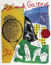 About this piece poster poster designed and created for the tennis tournament held at roland garros every year. Jan Voss Roland Garros Tennis Posters Tennis Art Roland Garros