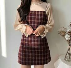 Girls Aesthetic Dress Outfit Style Girl Fashion Https Weheartit Com Entry 326721654 Ulzzang Fashion Korean Fashion Trends Korean Fashion
