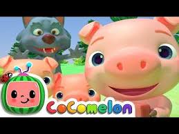 Three Little Pigs Cocomelon Abckidtv Nursery Rhymes Kids Songs Youtube Kids Songs Three Little Pigs Little Pigs