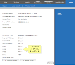 Linksys Official Support Checking The Dns Servers On A Linksys Router