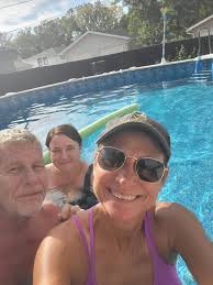 Last pool day. We had a great day😊