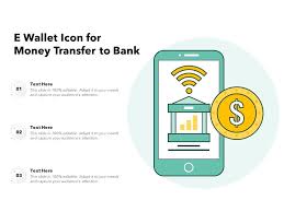 Cold storage wallets are typically encrypted devices that store users' icon assets offline, providing a layer of security against the. E Wallet Icon For Money Transfer To Bank Presentation Graphics Presentation Powerpoint Example Slide Templates