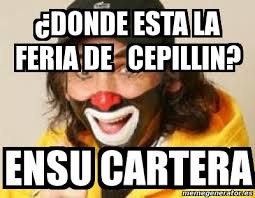 Cepillín hizo famosas canciones como en la feria de cepillín y bosque de la china. Meme Personalizado A Donde Esta La Feria De Cepillin Ensu Cartera 2170129