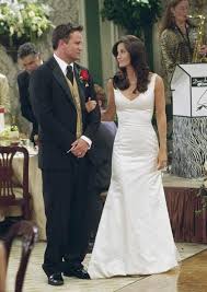 Mondler Friend Wedding Monica Friends Monica And Chandler