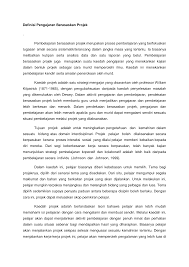 Metode menurut djamaluddin dan abdullah aly dalam kapita selekta pendidikan islam, (1999:114) berasal dari kata meta berarti melalui, dan hodos jalan. Https Pdfcoffee Com Download Kelebihan Dan Kekurangan Pembelajaran Berasaskan Projek Pdf Free Html