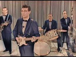 Buddy Holly & The Crickets - That'll Be The Day [Rock 'n Roll] (Live, Ed  Sullivan, 1957) (AI Colourised)