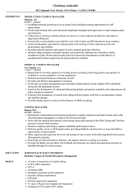Bachelor's degree in health sciences, health management, or nursing. Coding Manager Resume Samples Velvet Jobs