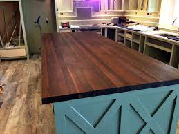 We need to seal the wood so that it can stand up to some water. Staining Ikea Butcher Block Counter Google Search Ikea Butcher Block Countertops Ikea Butcher Block Butcher Block Countertops