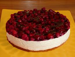 Crème fraîche zugeben und nochmals kurz rühren. Himbeer Torte Kuchenwahn Und Tortengroove