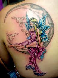 A great collection of fairy tattoos for girls is gifted here. 37 Fairy Tattoo Designs