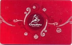 Check spelling or type a new query. Gift Card Caribou Coffee Red Caribou United States Of America Christmas Series Col Us Cc 021