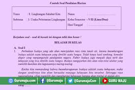 Soal ulangan harian tema 8 subtema 1 kelas 5. Soal Uh Ph Kelas 5 Tema 8 Kurikulum 2013 Revisi Tahun 2020 Guru Maju
