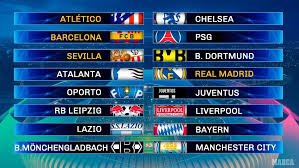 Atalanta vs psg en vivo donde ver el neymar falla vs atalanta hoy °cuartos uefa champions league 2020 neymar falla vs. Champions Hoy Sorteo De Champions En Vivo Los Cruces De Octavos De La Uefa Champions League Minuto A Minuto Marca Claro Colombia