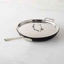 All Clad Ns1 Nonstick Induction Covered Fry Pan Induction Cookware Pan All Clad