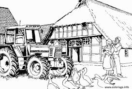 Tu auras l'embarra du choix pour sélectionner le tracteur idéal pour effectuer tes travaux dans les champs. Coloriage Adulte Tracteur Ferme Couple Jecolorie Com